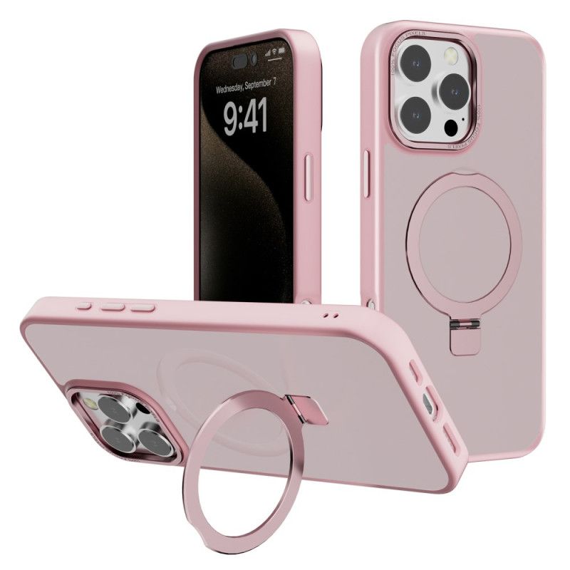 Cover iPhone 16 Pro Max Telefon Etui Magnetisk Holder Med Mat Finish