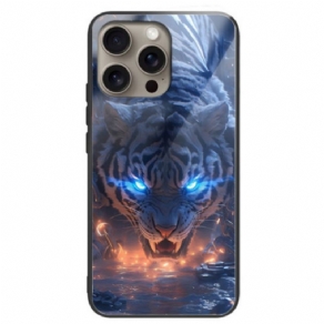 Cover iPhone 16 Pro Max Tiger Hærdet Glas