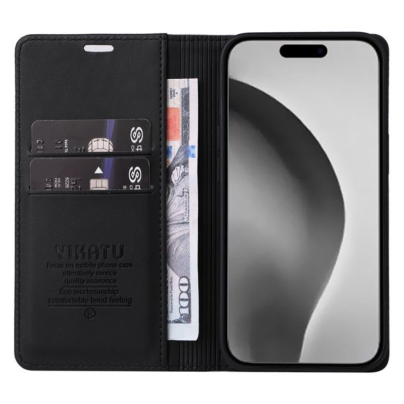 Flip Cover iPhone 16 Pro Max Klassisk Yikatu