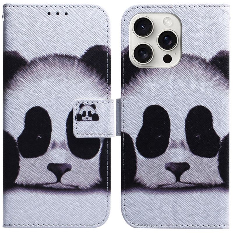 Flip Cover iPhone 16 Pro Max Panda