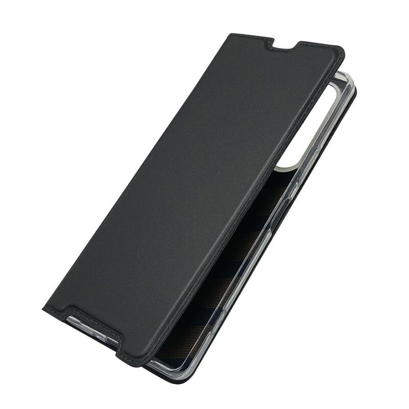 Cover Sony Xperia 1 II Flip Cover Magnetisk Lås