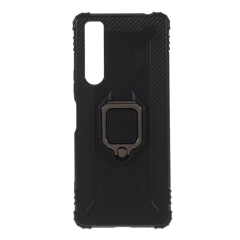 Cover Sony Xperia 1 II Ring Og Kulfiber