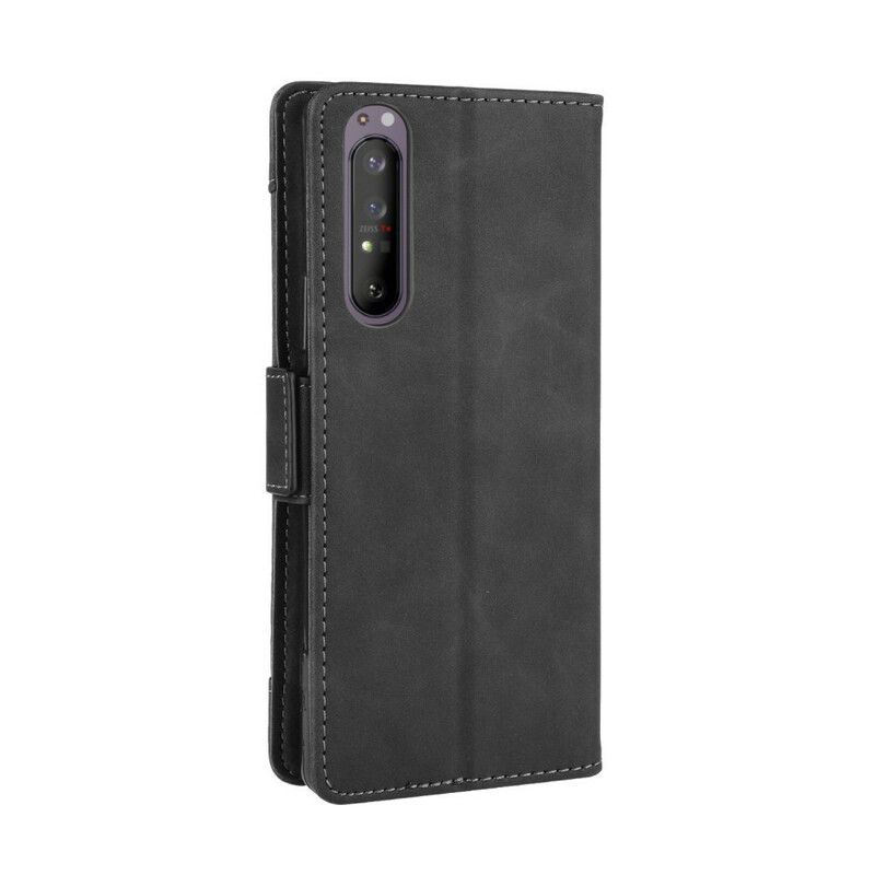 Flip Cover Sony Xperia 1 II Førsteklasses Multikort