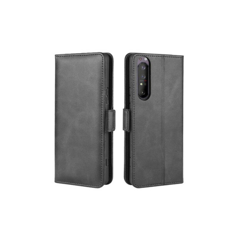 Flip Cover Sony Xperia 1 II Læder Cover Dobbeltklap