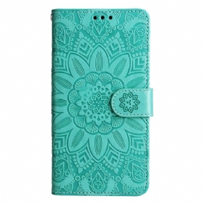 Flip Cover Honor 90 Lite Med Snor Mandala Med Rem