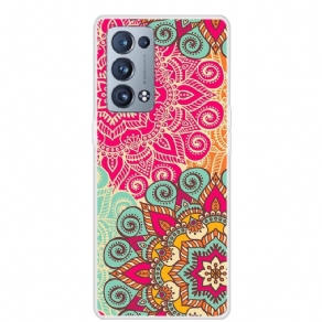 Cover Oppo Reno 6 Pro 5G Neon Mandala