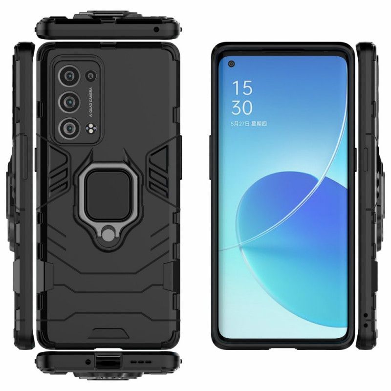 Cover Oppo Reno 6 Pro 5G Swivel Ring-støtte