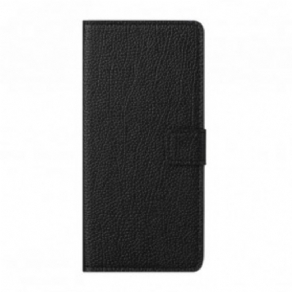 Flip Cover Xiaomi Redmi Note 10 5G Enkelt Litchi