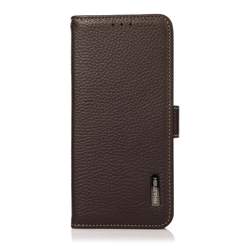 Flip Cover Xiaomi Redmi Note 10 5G Rfid Litchi Læder