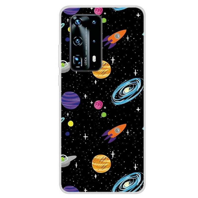 Cover Huawei P40 Pro Galaxy Planet