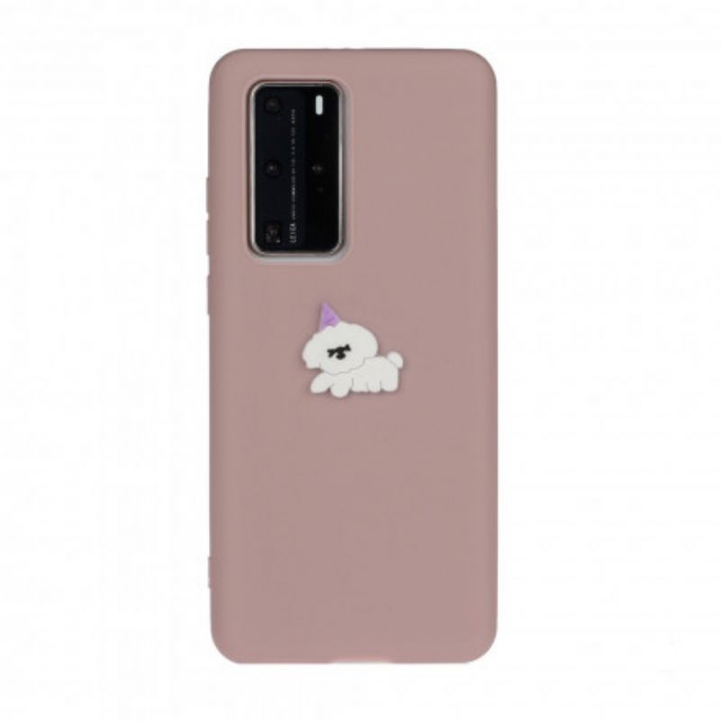 Cover Huawei P40 Pro Jeg Elsker Dig Min Puddel