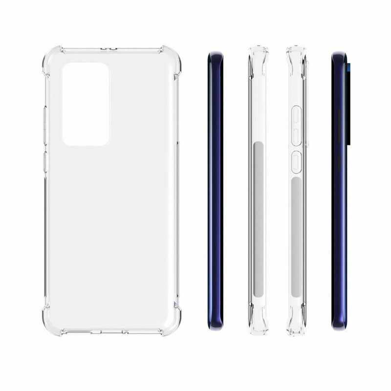 Cover Huawei P40 Pro Transparente Forstærkede Hjørner