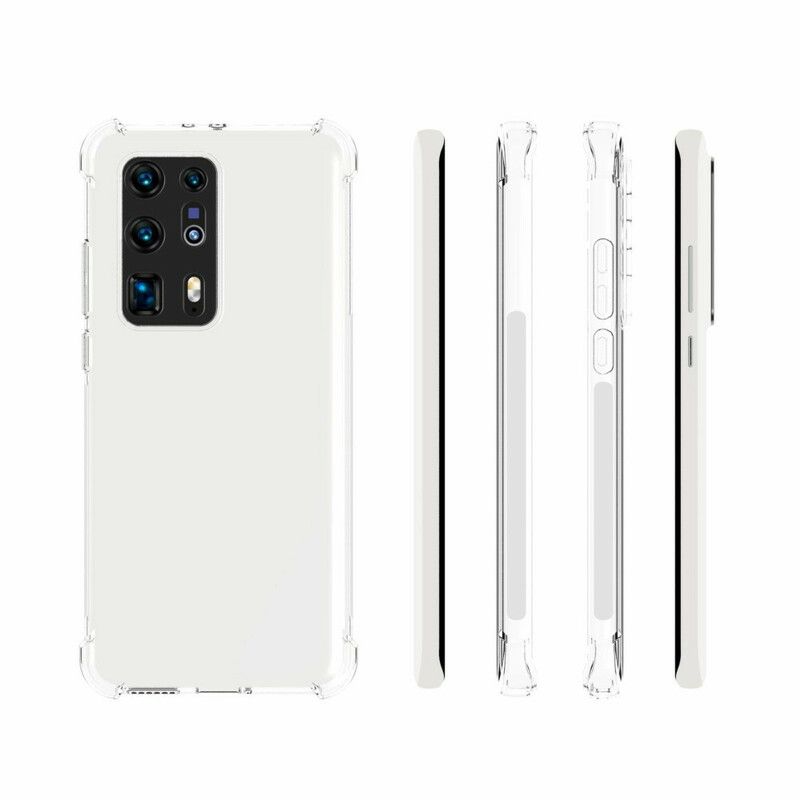 Cover Huawei P40 Pro Transparente Forstærkede Hjørner