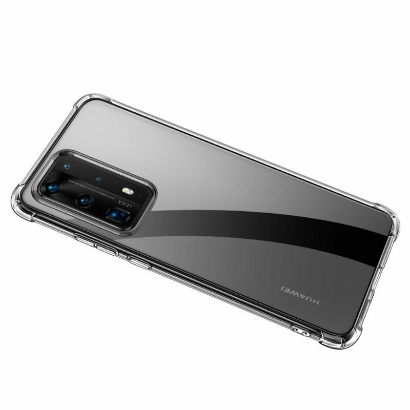 Cover Huawei P40 Pro Transparente Leeu Beskyttelsespuder