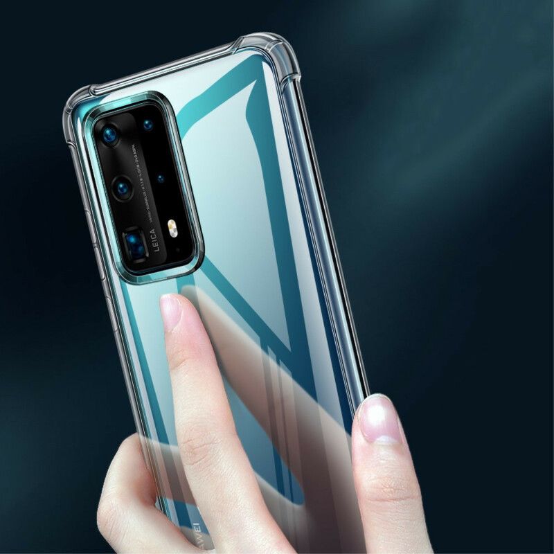 Cover Huawei P40 Pro Transparente Leeu Beskyttelsespuder