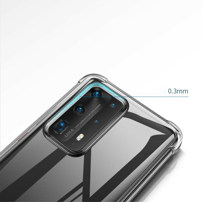 Cover Huawei P40 Pro Transparente Leeu Beskyttelsespuder