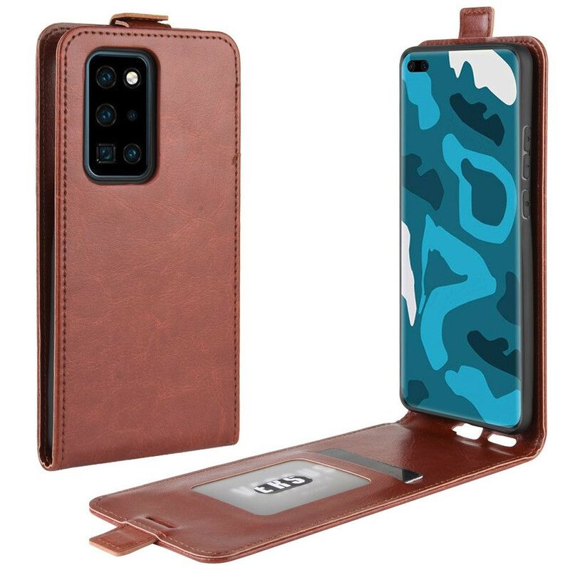 Flip Cover Huawei P40 Pro Læder Cover Foldbar