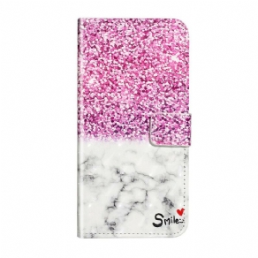 Flip Cover Huawei P40 Pro Smilglitter