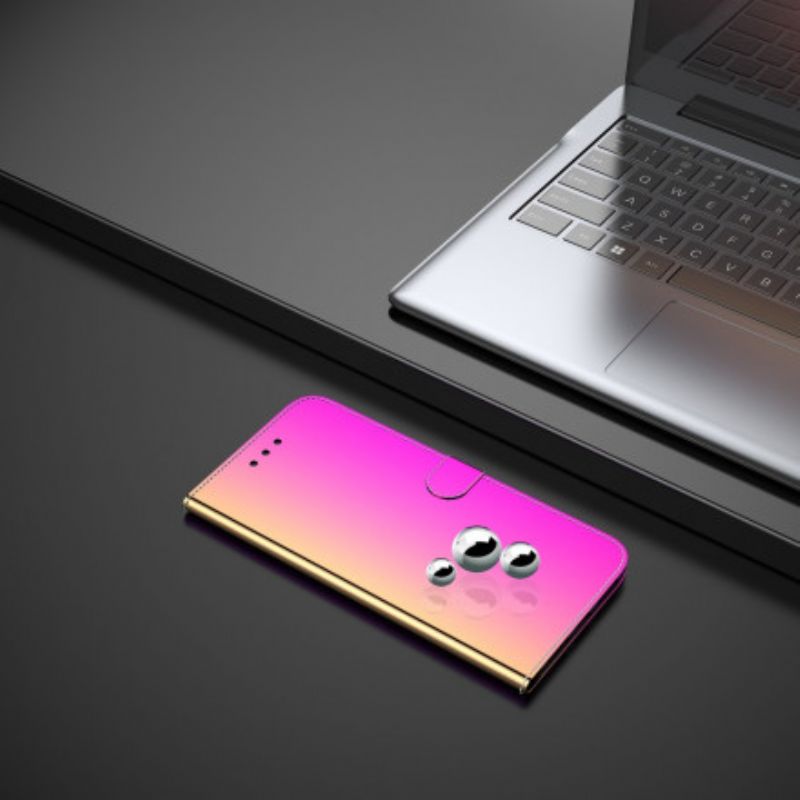 Læder Cover Huawei P40 Pro Faux Læder Spejlcover