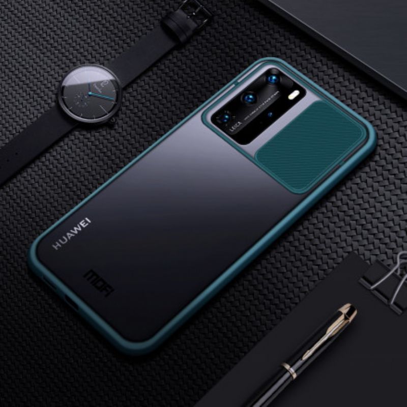 Mobilcover Huawei P40 Pro Camshield Farvede Kanter Mofi