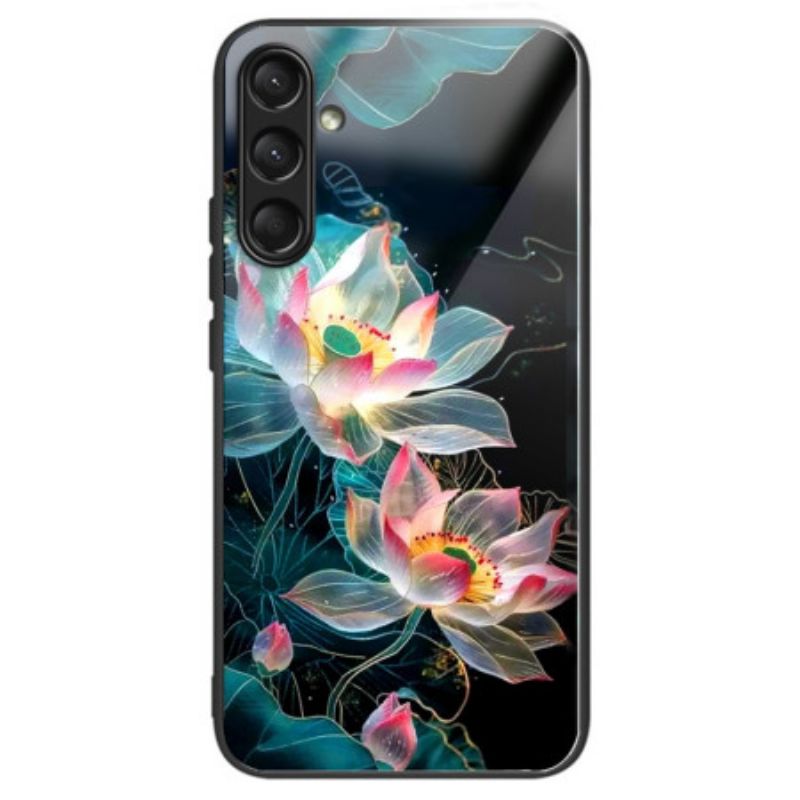 Cover Samsung Galaxy A16 5g Blomster Af Hærdet Glas