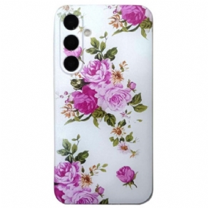 Cover Samsung Galaxy A16 5g Elegant Blomstermønster