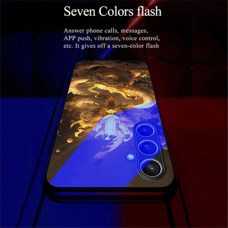 Cover Samsung Galaxy A16 5g Ring Til Flash Series Golden Dragon