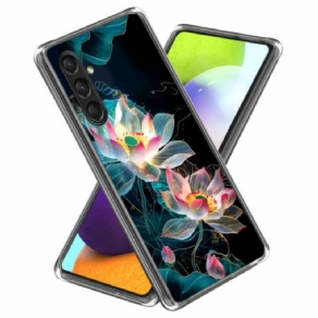 Cover Samsung Galaxy A16 5g Silikone Blomster