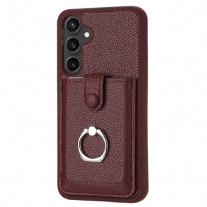 Cover Samsung Galaxy A16 5g Telefon Etui Kortholder Og Ringholder Style