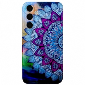 Cover Samsung Galaxy A16 5g Telefon Etui Mandala Blomstermønster