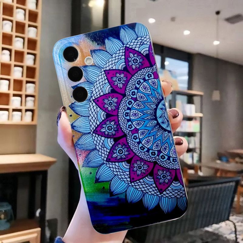 Cover Samsung Galaxy A16 5g Telefon Etui Mandala Blomstermønster