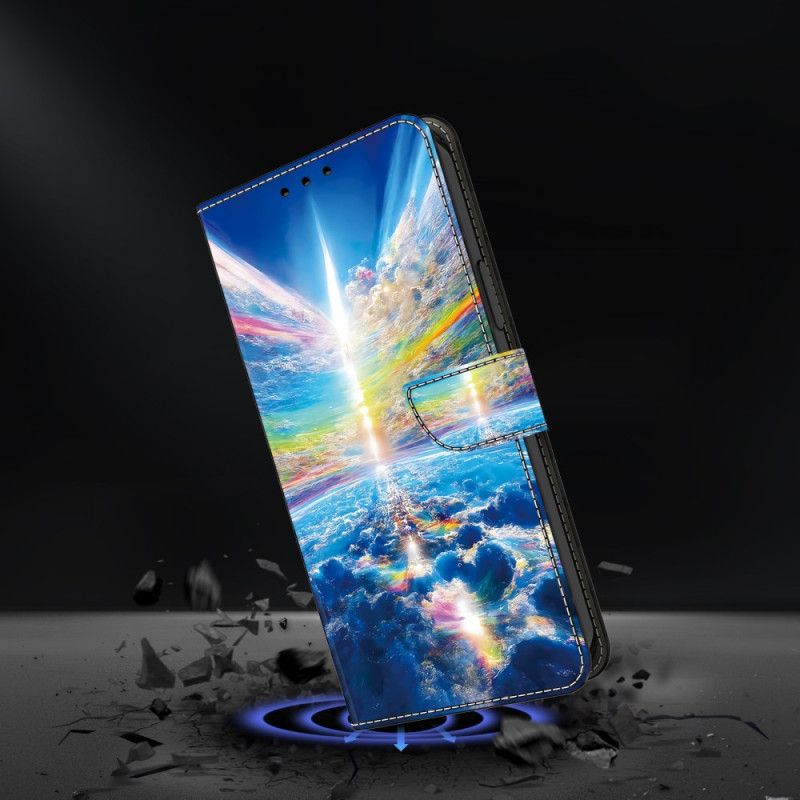 Flip Cover Samsung Galaxy A16 5g Farverig Himmel