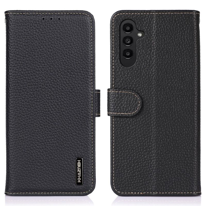 Flip Cover Samsung Galaxy A16 5g Litchi Tekstur