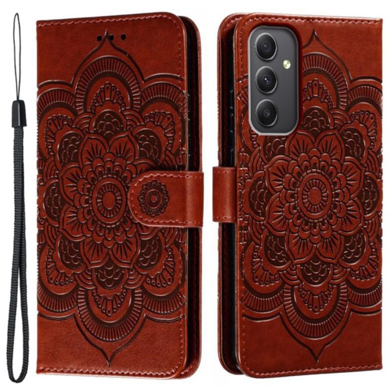 Flip Cover Samsung Galaxy A16 5g Mandala Remmønster