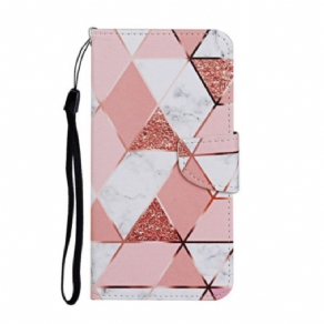 Flip Cover Samsung Galaxy A16 5g Marmormønster