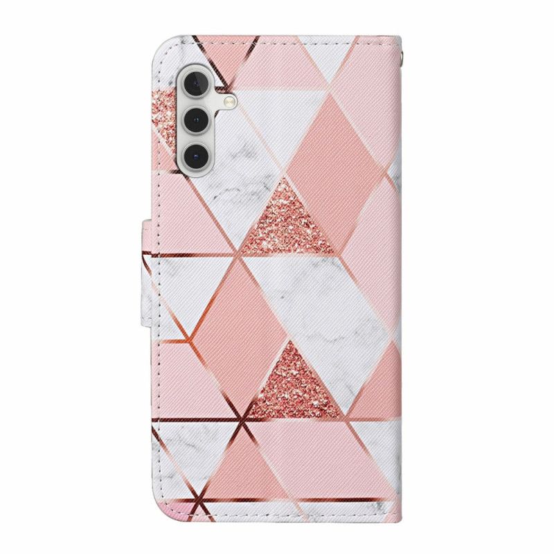 Flip Cover Samsung Galaxy A16 5g Marmormønster