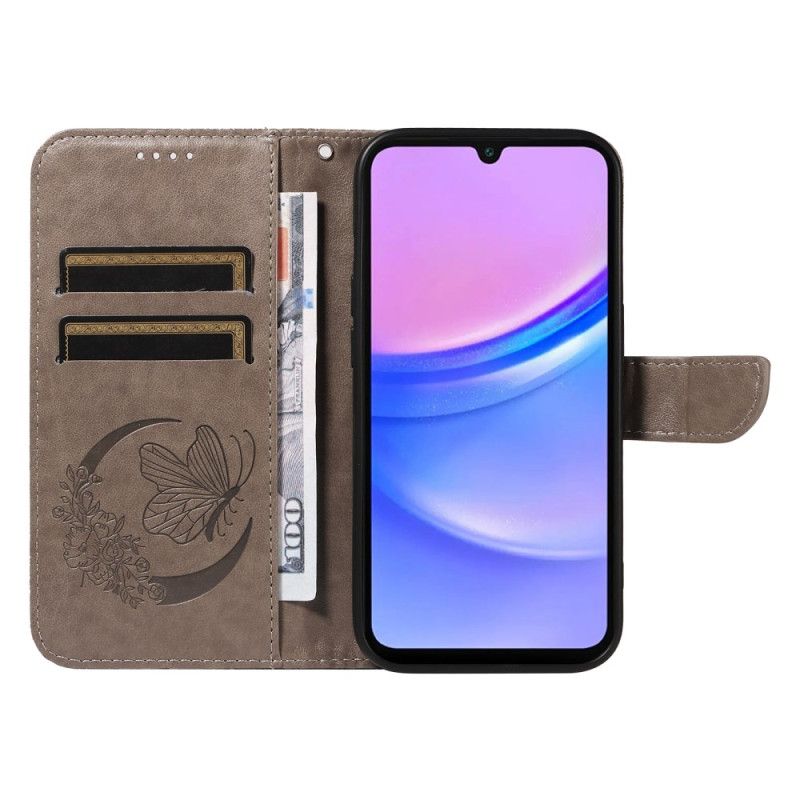 Flip Cover Samsung Galaxy A16 5g Sommerfuglens Fodaftryk