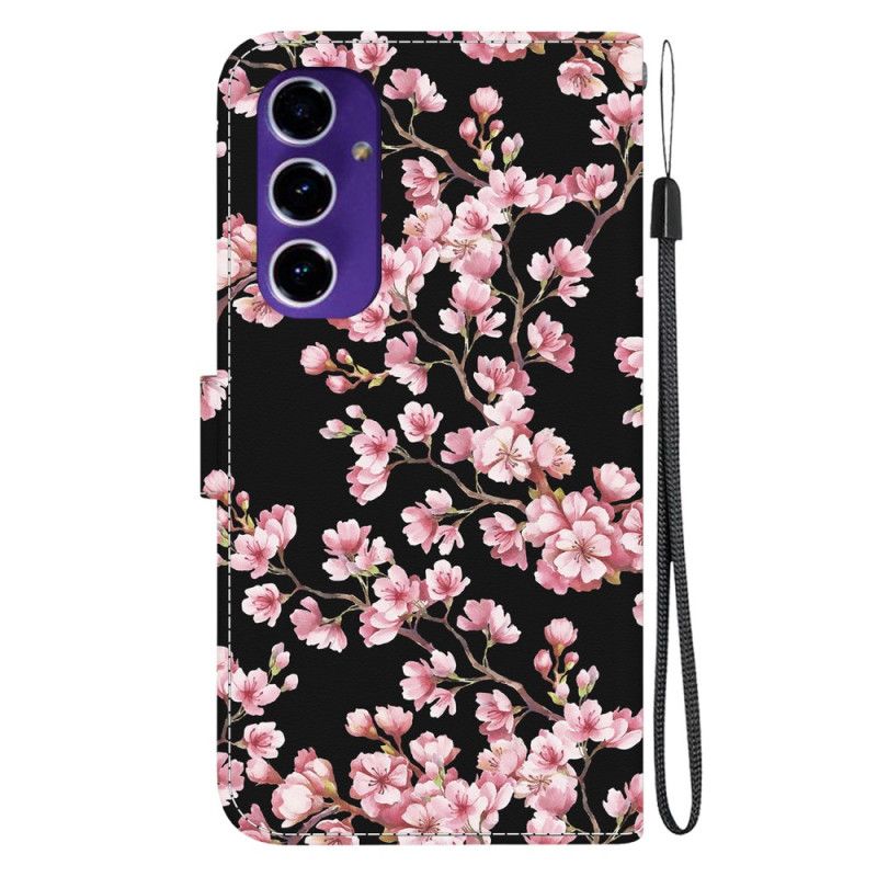 Flip Cover Til Samsung Galaxy A16 5g Blommeblomster