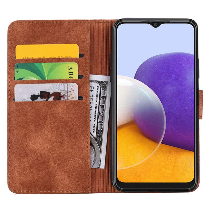 Flip Cover Til Samsung Galaxy A16 5g Blomstermønster