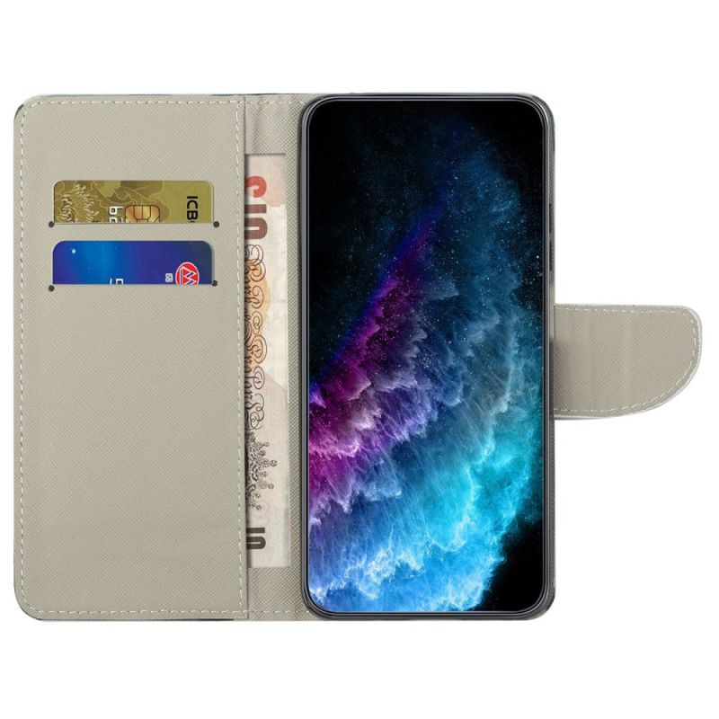 Flip Cover Til Samsung Galaxy A16 5g Sommerfuglemønster