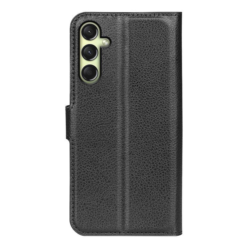 Læder Cover Samsung Galaxy A16 5g Telefon Etui Litchi Kunstlæder