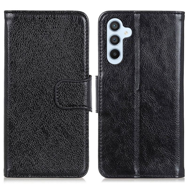 Læder Cover Samsung Galaxy A16 5g Telefon Etui Nappa Tekstur