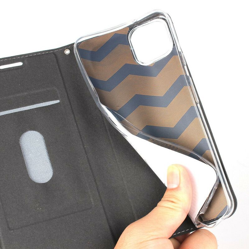 Cover Google Pixel 4 Flip Cover Blødt Læderstil Med Rem