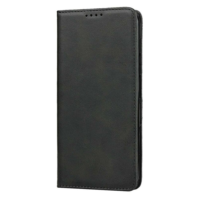 Cover Google Pixel 4 Flip Cover Premium Imiteret Lædersøm