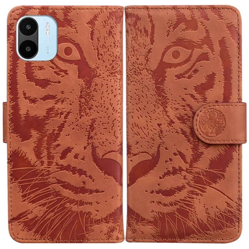 Flip Cover Xiaomi Redmi A1 Tiger Fodaftryk