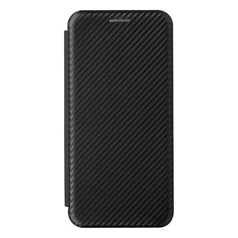 Cover Asus Zenfone 8 Flip Cover Kulfiber Med Støttering