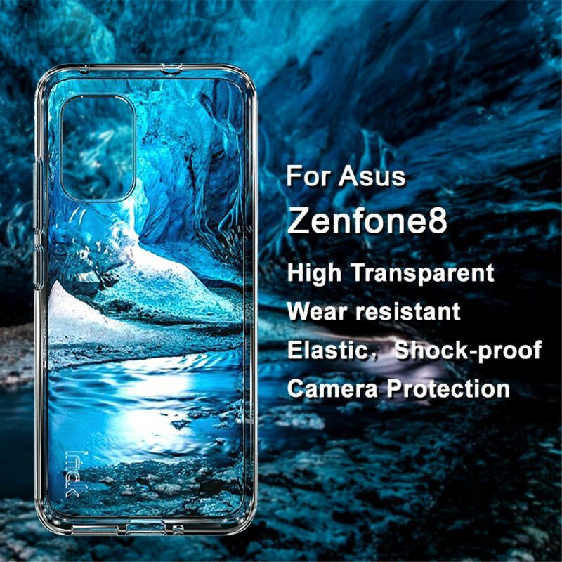 Cover Asus Zenfone 8 Imak Transparent