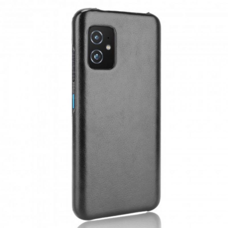 Cover Asus Zenfone 8 Lichi-lædereffekt