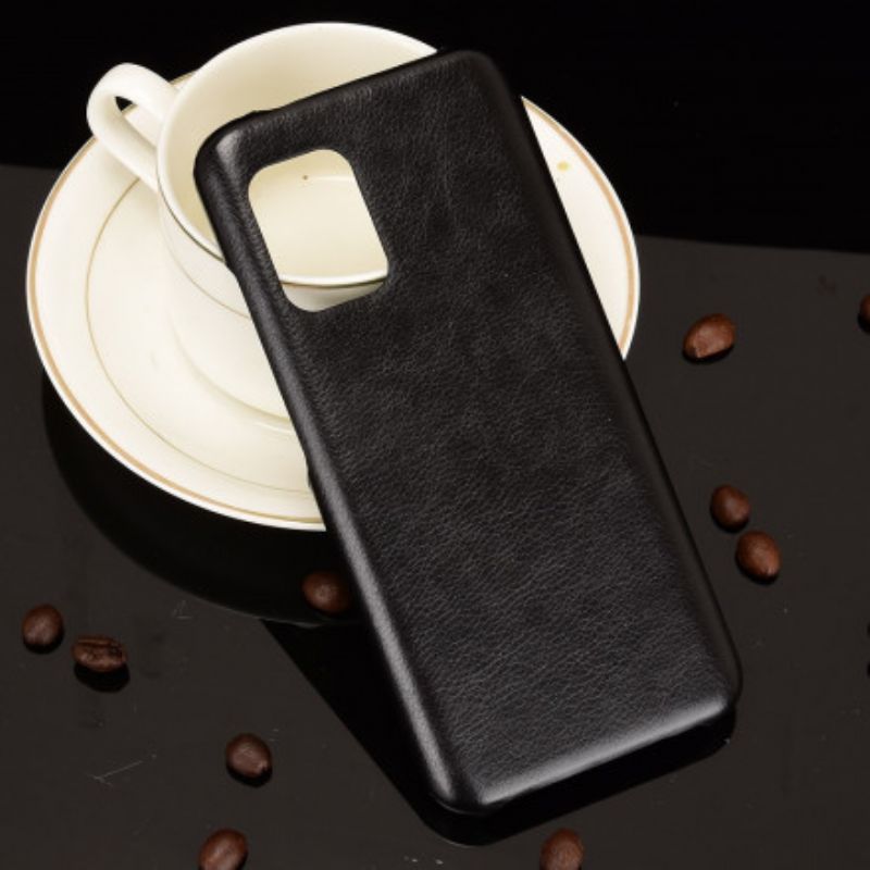 Cover Asus Zenfone 8 Lichi-lædereffekt