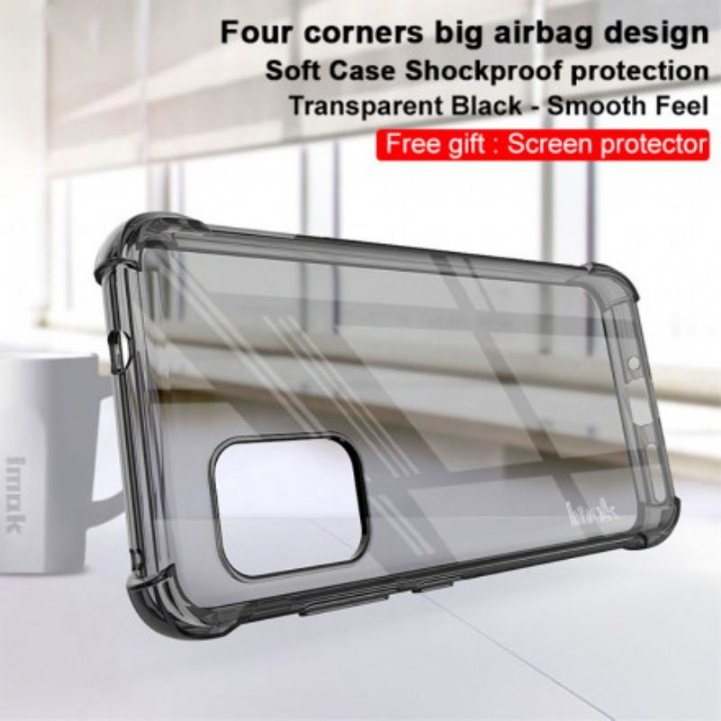 Cover Asus Zenfone 8 Transparent Silkeblød Imak